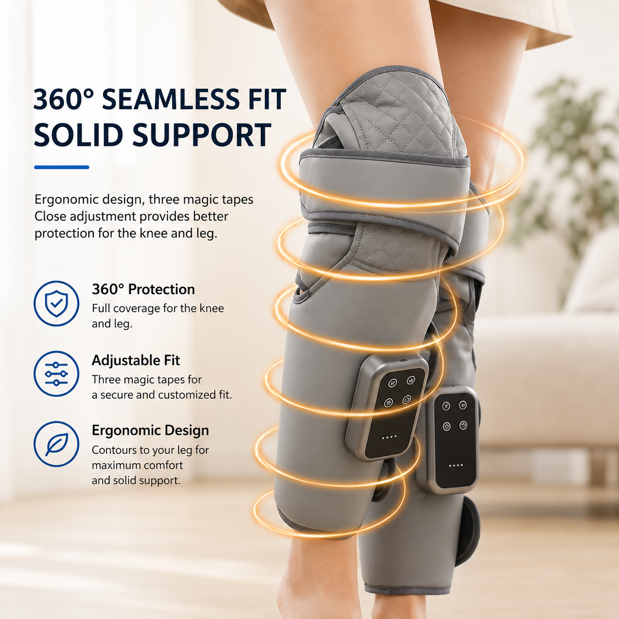 PhaseWrap™ Calf & Knee Recovery Wrap