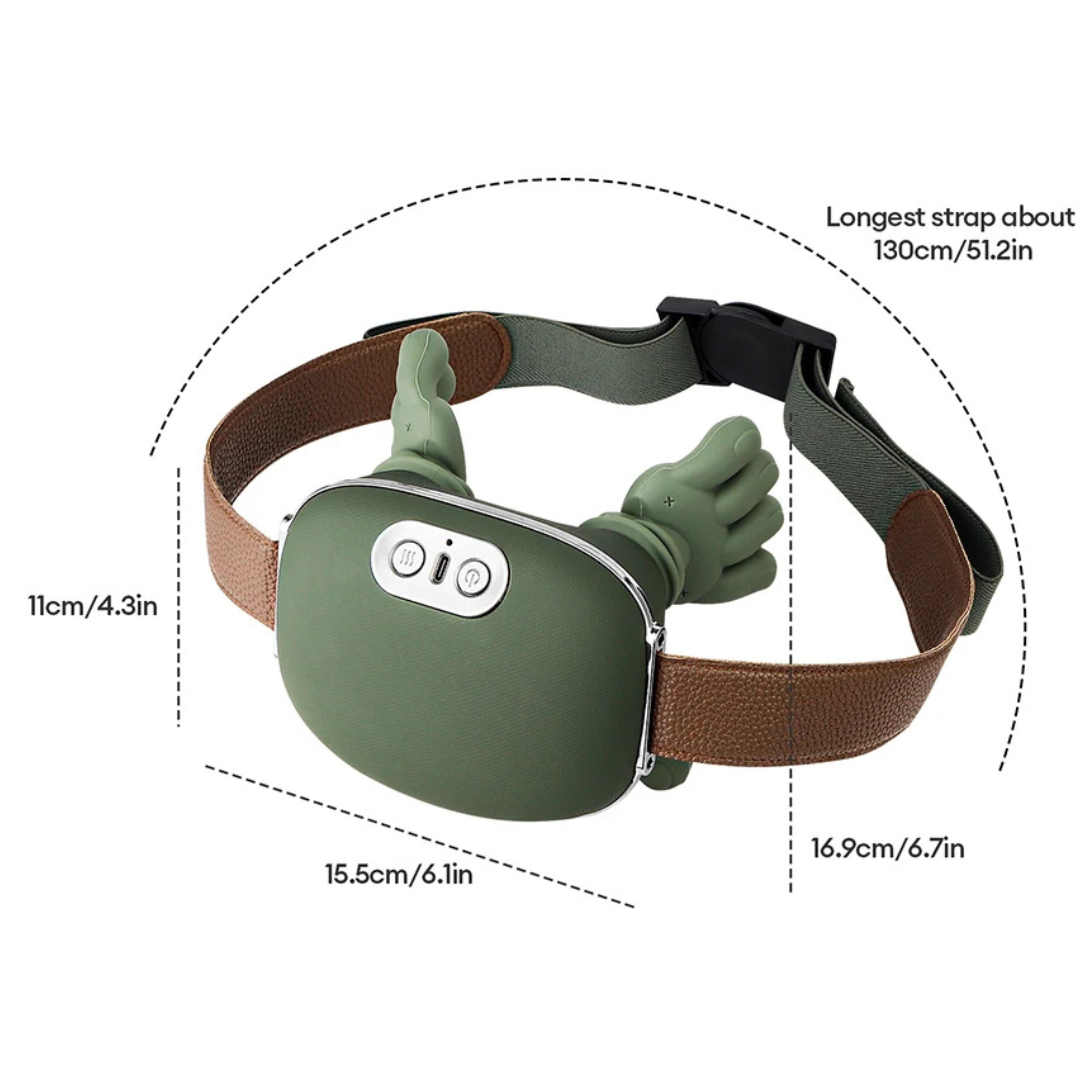 Heated Neck & Shoulder Recovery Massager