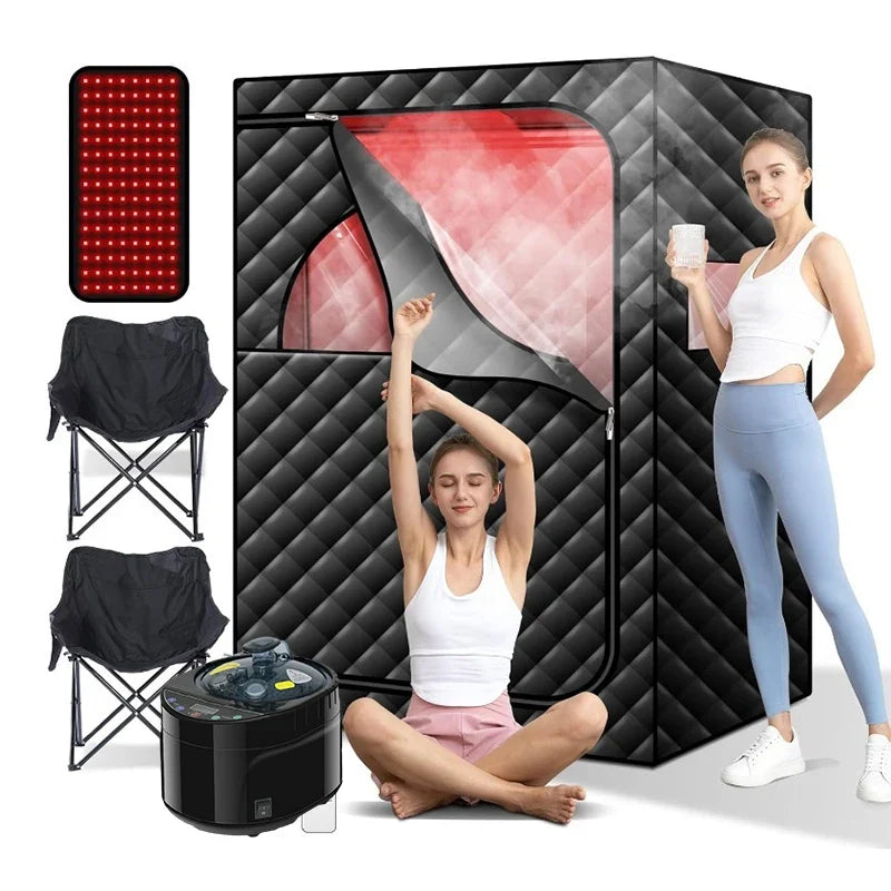 Your First Week of Steam and Red-Light Sauna: A Day-by-Day Approach – PhaseHeat™ Duo Steam & Red Light Sauna from Phase One Recovery