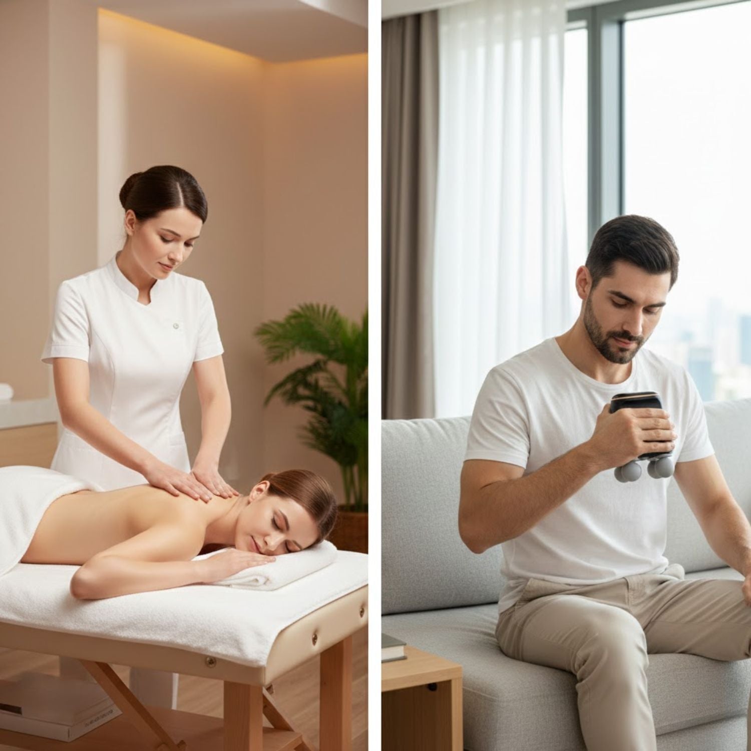 Massage Guns vs Traditional Massage: What Actually Works?