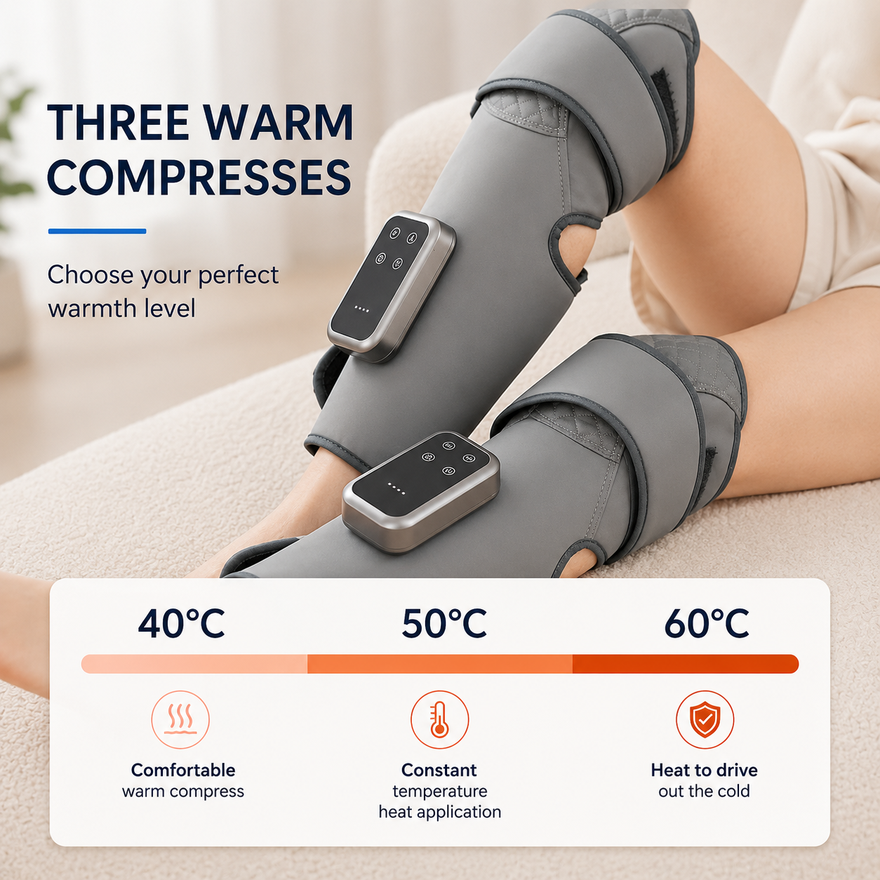 PhaseWrap™ Calf & Knee Recovery Wrap
