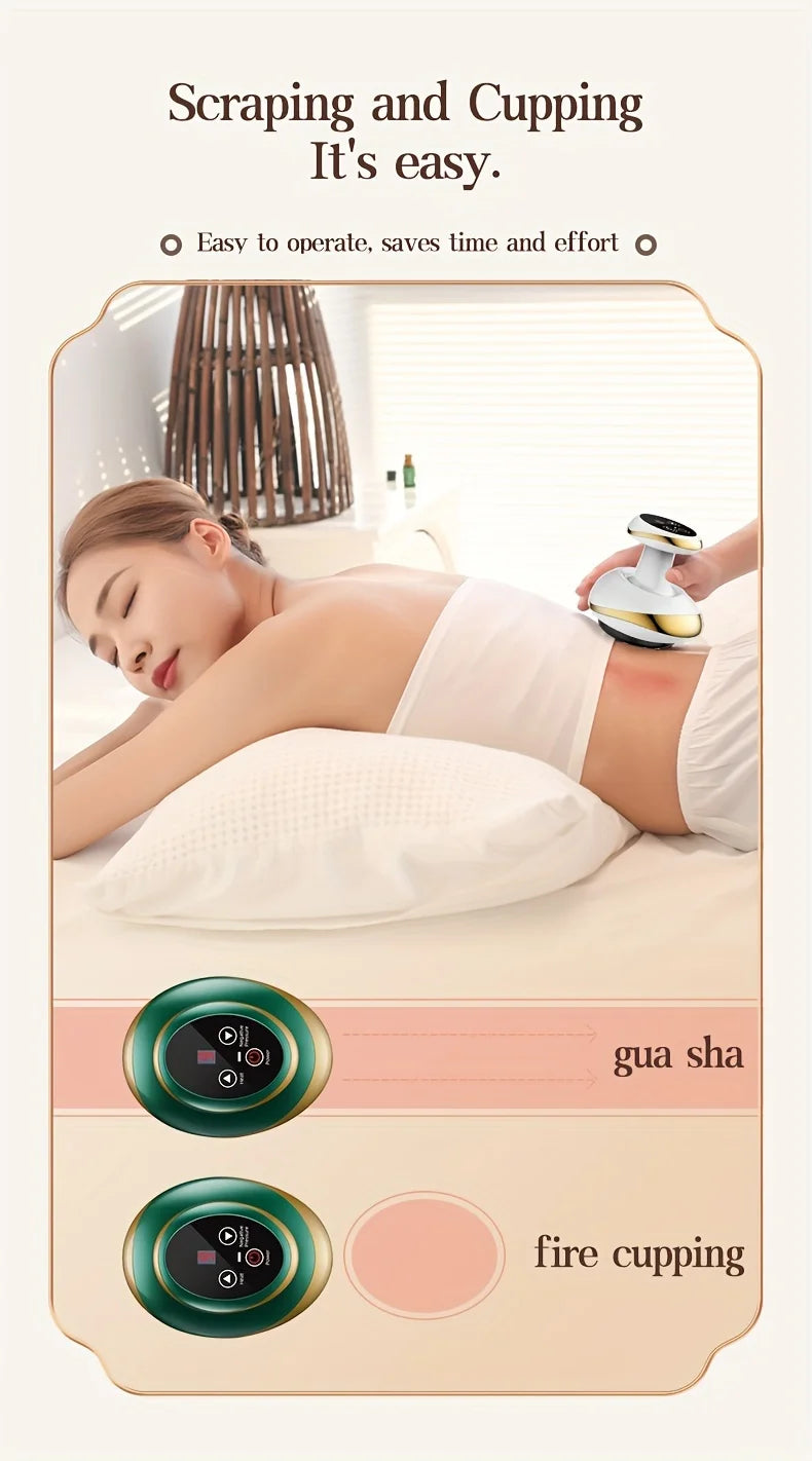 Electric Massage Meridian Suction Cup